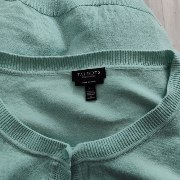 Talbots Pima Cotton Sweater - Picture 3 of 4